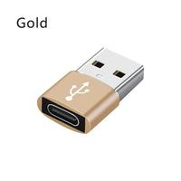 USB 3.0 auf USB C 3.1 Adapter Mini Hi-Speed USB Typ C Buchse auf USB Typ A Stecker Schnellladung Datensynchronisierung OTG Adapter Konverter