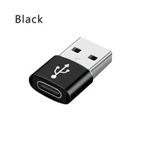USB 3.0 auf USB C 3.1 Adapter Mini Hi-Speed USB Typ C Buchse auf USB Typ A Stecker Schnellladung Datensynchronisierung OTG Adapter Konverter