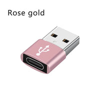 USB 3.0 auf USB C 3.1 Adapter Mini Hi-Speed USB Typ C Buchse auf USB Typ A Stecker Schnellladung Datensynchronisierung OTG Adapter Konverter