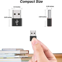 USB 3.0 auf USB C 3.1 Adapter Mini Hi-Speed USB Typ C Buchse auf USB Typ A Stecker Schnellladung Datensynchronisierung OTG Adapter Konverter