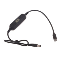 USB C Typ C 5V bis 1,2 V 3V 4,5 V 6V 7,5 V 9V 12V 2,5mm/3,5mm/4,0mm/5,5mm einstellbares Spannungs kabel Step-Up-Down-Wandler kabel