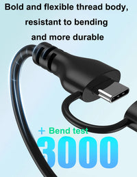 Dual-Interface-USB-Hub mit USBA und USB-C, 4-in-1