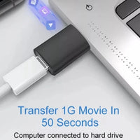 USB-C-zu-USB-3.0-Adapter, Hochgeschwindigkeits-Datenübertragung, kompakter USB-Typ-C-Anschluss für Smartp