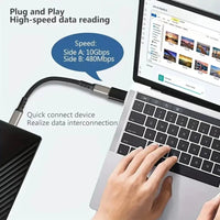 USB-C-zu-USB-3.0-Adapter, Hochgeschwindigkeits-Datenübertragung, kompakter USB-Typ-C-Anschluss für Smartp