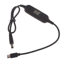 USB C Typ C 5V bis 1,2 V 3V 4,5 V 6V 7,5 V 9V 12V 2,5mm/3,5mm/4,0mm/5,5mm einstellbares Spannungs kabel Step-Up-Down-Wandler kabel