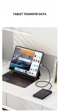 USB-C-auf-Micro-B-Kabel 3.0 (5 Gbit/s), Typ-C-Stecker auf Micro-B-Buchse, für externe Festplatte/SSD (Toshiba, WD, Seagate), MacBook, Laptop