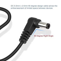 USB C auf DC 5,5 mm x 2,5 mm Netzkabel, USB Typ C PD-Eingang auf DC 20 V 5 A Ausgangsstromkabel, zum Aufladen im Freien, im Studio und auf Reisen
