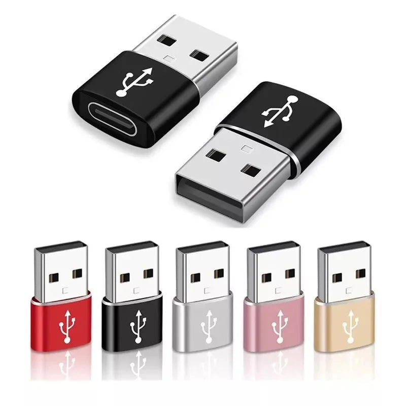 USB 3.0 auf USB C 3.1 Adapter Mini Hi-Speed USB Typ C Buchse auf USB Typ A Stecker Schnellladung Datensynchronisierung OTG Adapter Konverter