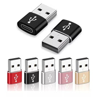 USB 3.0 auf USB C 3.1 Adapter Mini Hi-Speed USB Typ C Buchse auf USB Typ A Stecker Schnellladung Datensynchronisierung OTG Adapter Konverter