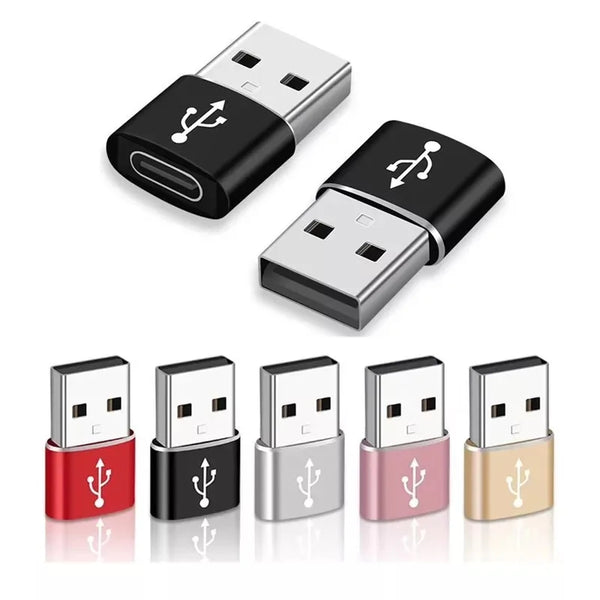 USB 3.0 auf USB C 3.1 Adapter Mini Hi-Speed USB Typ C Buchse auf USB Typ A Stecker Schnellladung Datensynchronisierung OTG Adapter Konverter