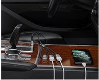 USB-C-Stecker auf 2 3-Buchse Typ C OTG-Verlängerungsleitung Y-Splitter Datenladekabel Netzteil Konverter Splitter