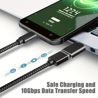 USB-C-zu-USB-3.0-Adapter, Hochgeschwindigkeits-Datenübertragung, kompakter USB-Typ-C-Anschluss für Smartp