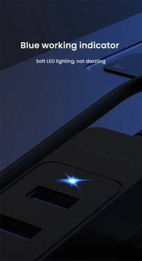 USB 3.0 Netzteil 4-Port Multi USB Splitter Hub USB Hub 2.0 Typ C HUB Mehrere Expander Hohe Geschwindigkeit für Computer Zubehör