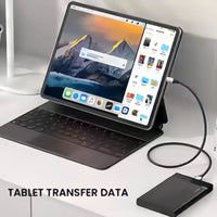 USB-C-auf-Micro-B-Kabel 3.0 (5 Gbit/s), Typ-C-Stecker auf Micro-B-Buchse, für externe Festplatte/SSD (Toshiba, WD, Seagate), MacBook, Laptop